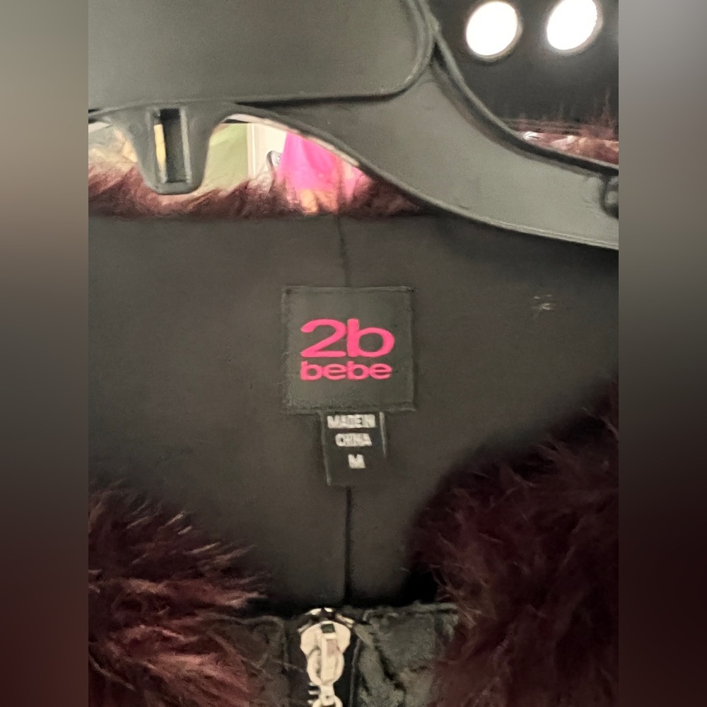 Bebe brand coat